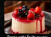 Dessert frais