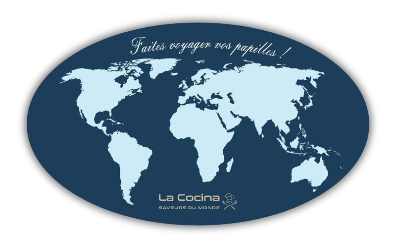 la cocina traiteur Grenoble mappe monde