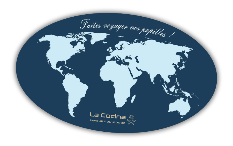 la cocina traiteur Grenoble mappe monde