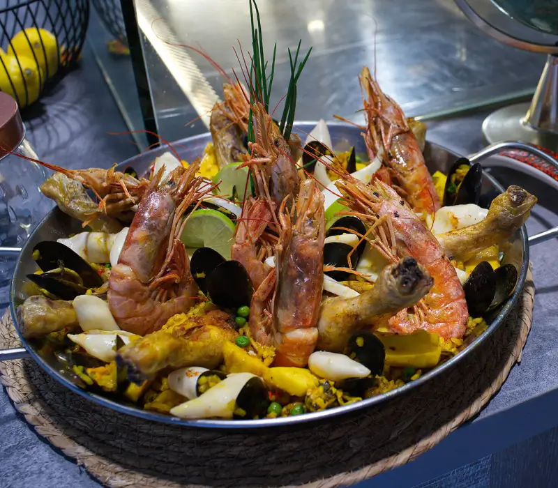 Paella classique - la cocina- Grenoble