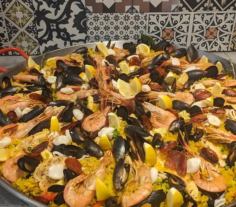 Paella pour 15 personnes - Grenoble - La cocina Traiteur